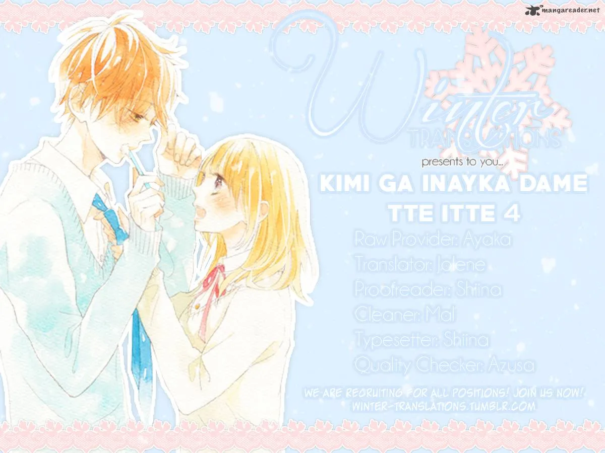 Kimi ga Inakya Dame tte Itte Chapter 4 page 2