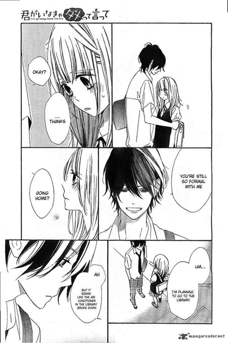 Kimi ga Inakya Dame tte Itte Chapter 7 page 21