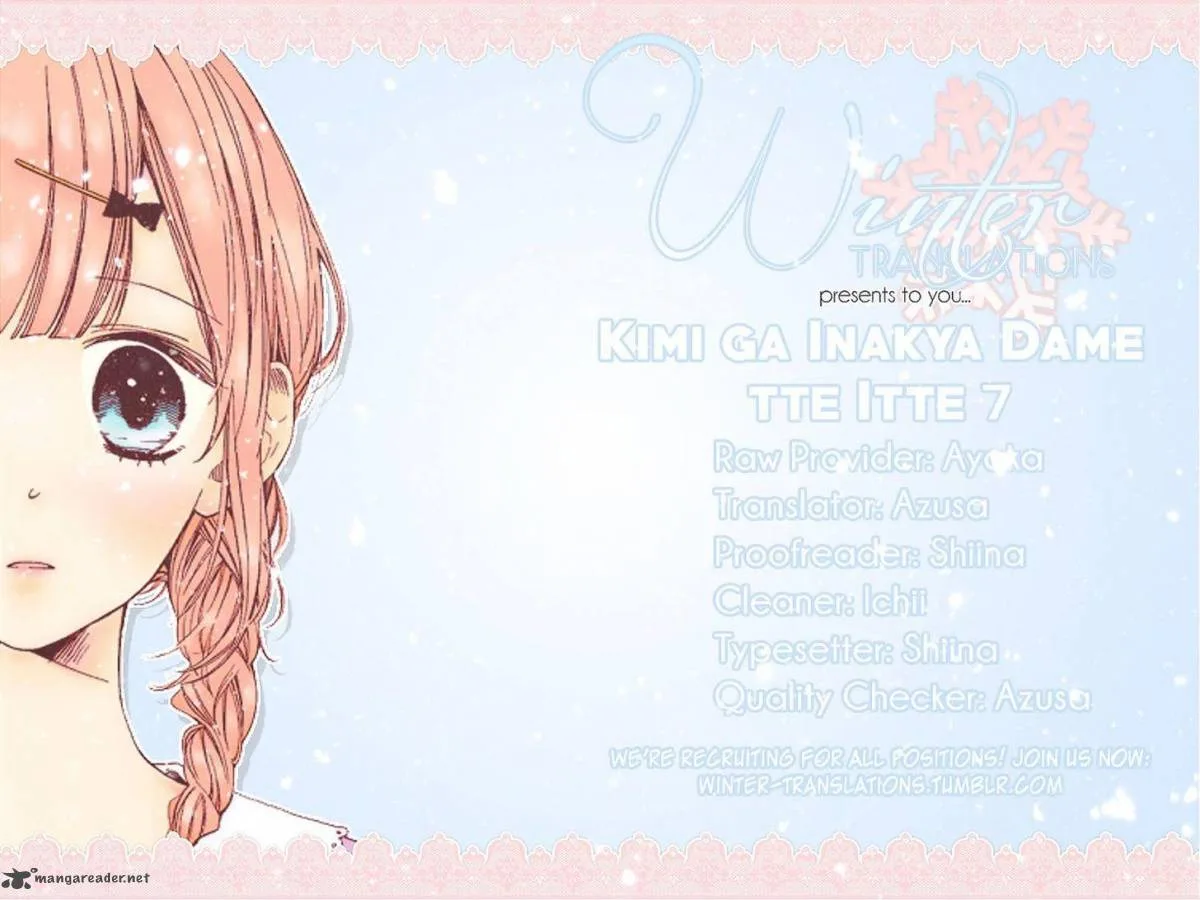 Kimi ga Inakya Dame tte Itte Chapter 7 page 41