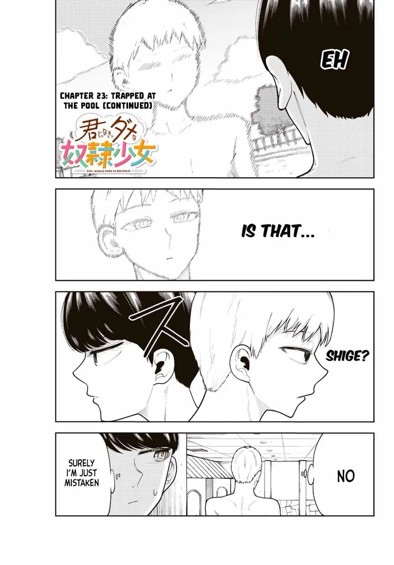 Kimi janakya Dame na Dorei Shoujo Chapter 23 page 1