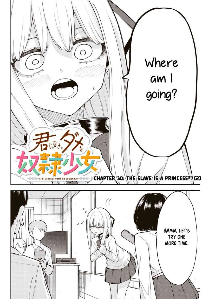 Kimi janakya Dame na Dorei Shoujo Chapter 30 page 2