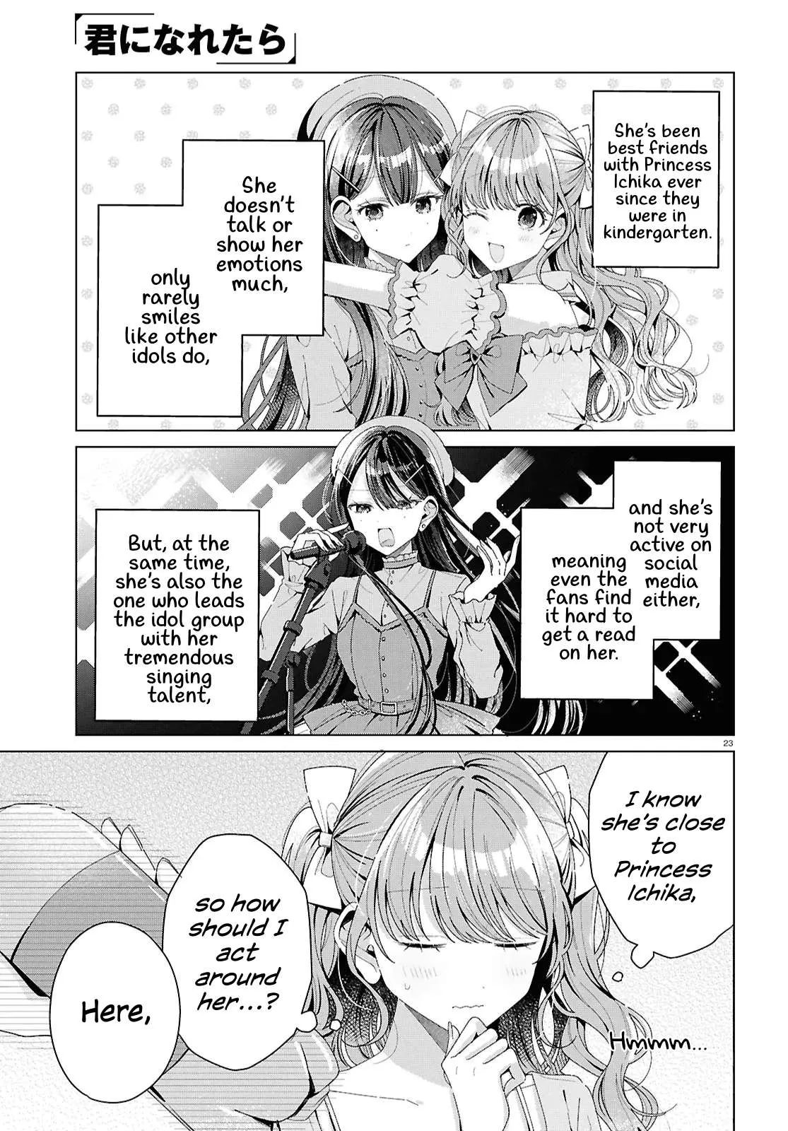 Kimi ni naretara Chapter 5 page 23