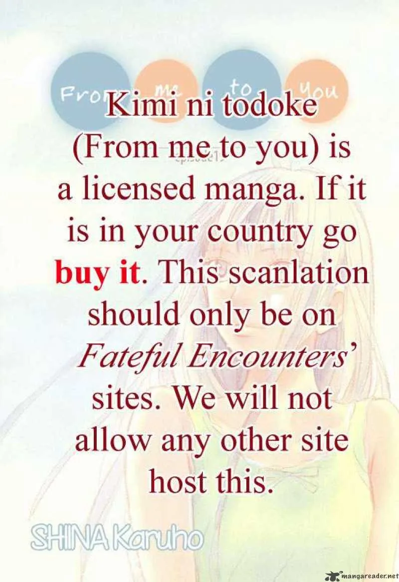 Kimi Ni Todoke Chapter 19 page 5