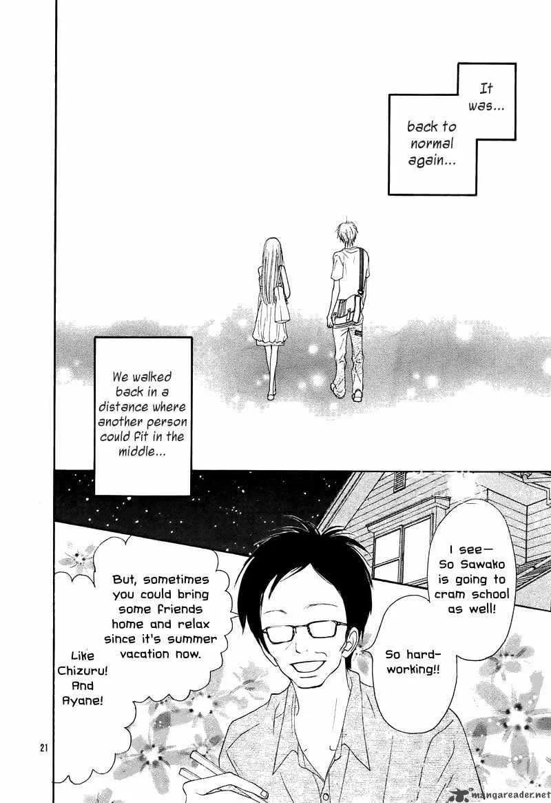 Kimi Ni Todoke Chapter 47 page 21