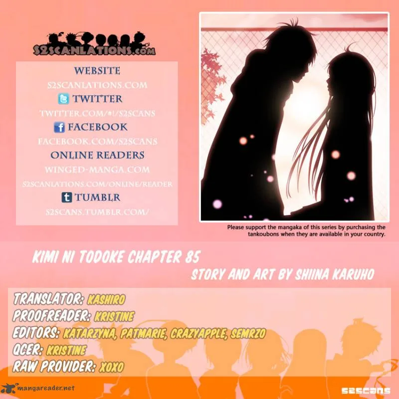 Kimi Ni Todoke Chapter 85 page 70