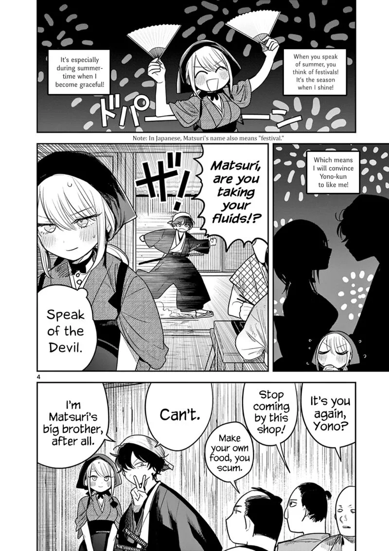 Kimi no Katana ga Oreru Made - Tsukimiya Matsuri no Koigataki Chapter 10 page 4