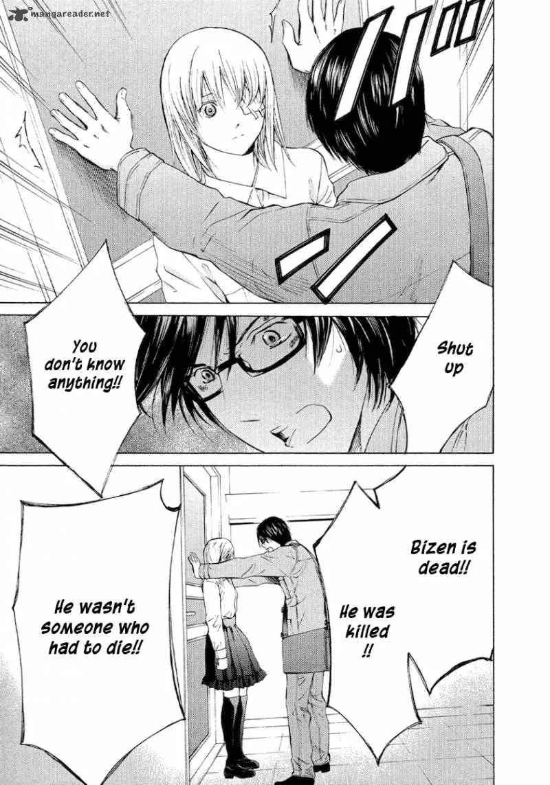 Kimi no Knife Chapter 54 page 17
