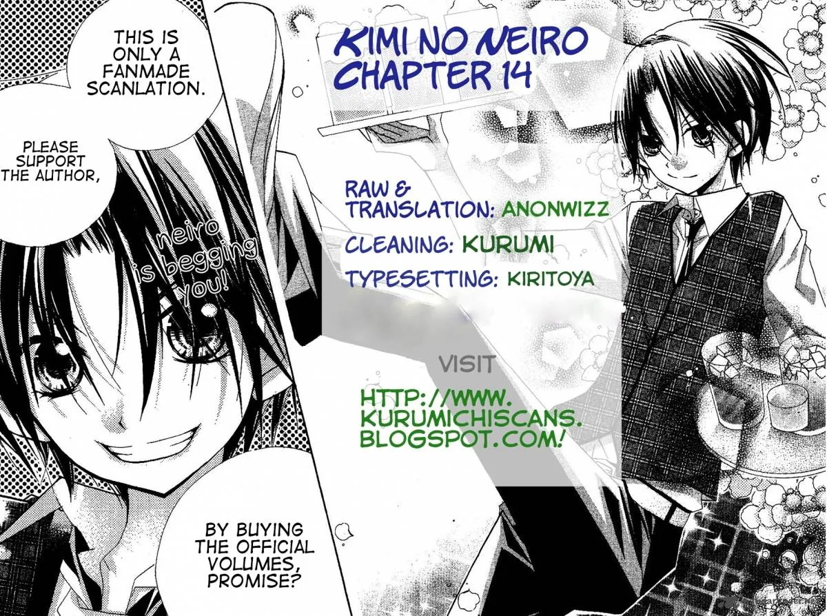 Kimi no Neiro Chapter 14 page 38