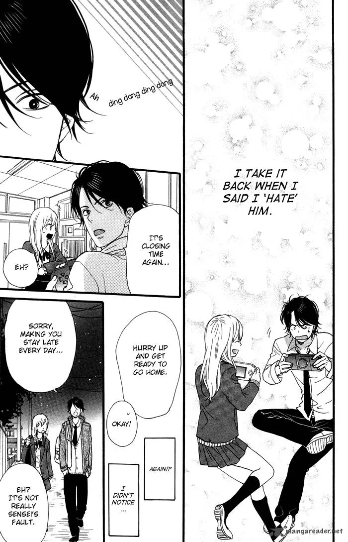 Kimi o Chuushin ni Sekai wa Mawaru Chapter 1 page 23