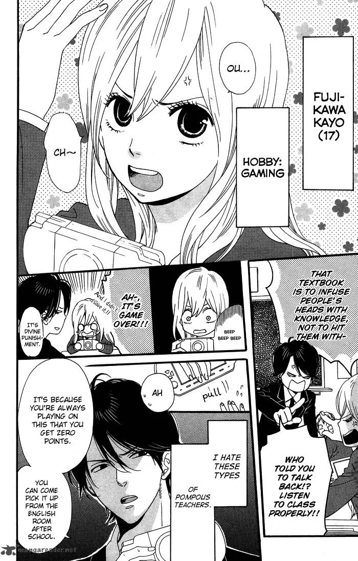 Kimi o Chuushin ni Sekai wa Mawaru Chapter 1 page 10