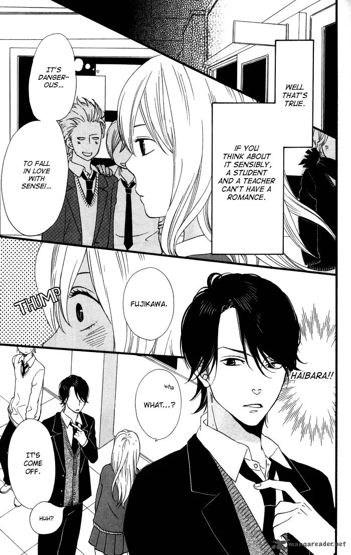 Kimi o Chuushin ni Sekai wa Mawaru Chapter 1 page 29