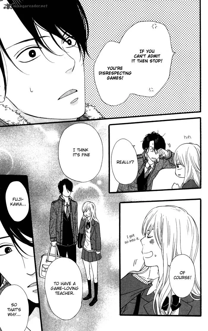 Kimi o Chuushin ni Sekai wa Mawaru Chapter 1 page 21
