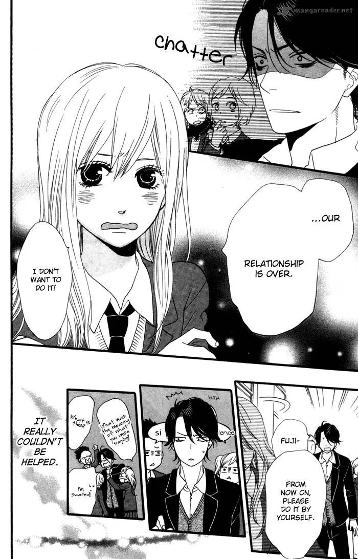 Kimi o Chuushin ni Sekai wa Mawaru Chapter 1 page 34