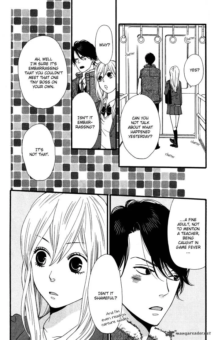 Kimi o Chuushin ni Sekai wa Mawaru Chapter 1 page 19