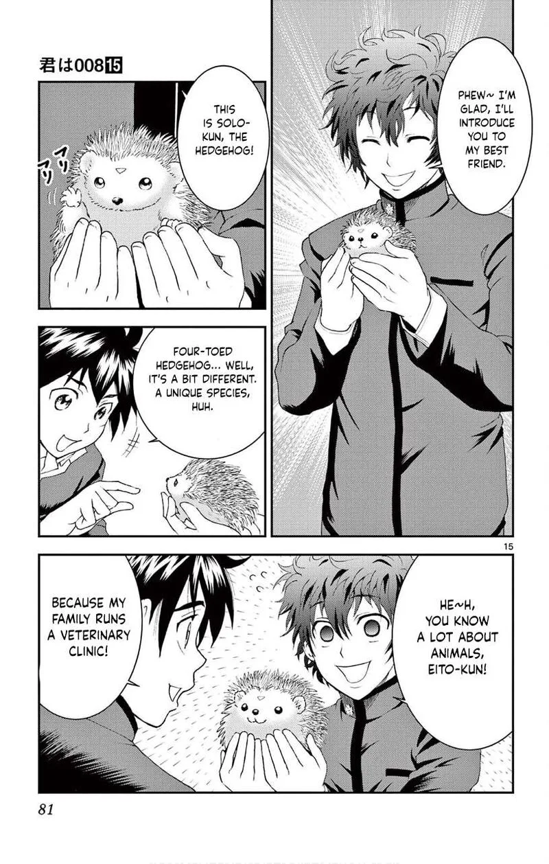 Kimi wa 008 Chapter 132 page 15