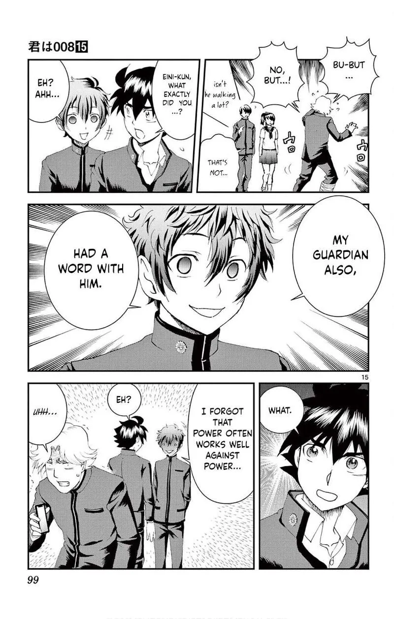 Kimi wa 008 Chapter 133 page 15