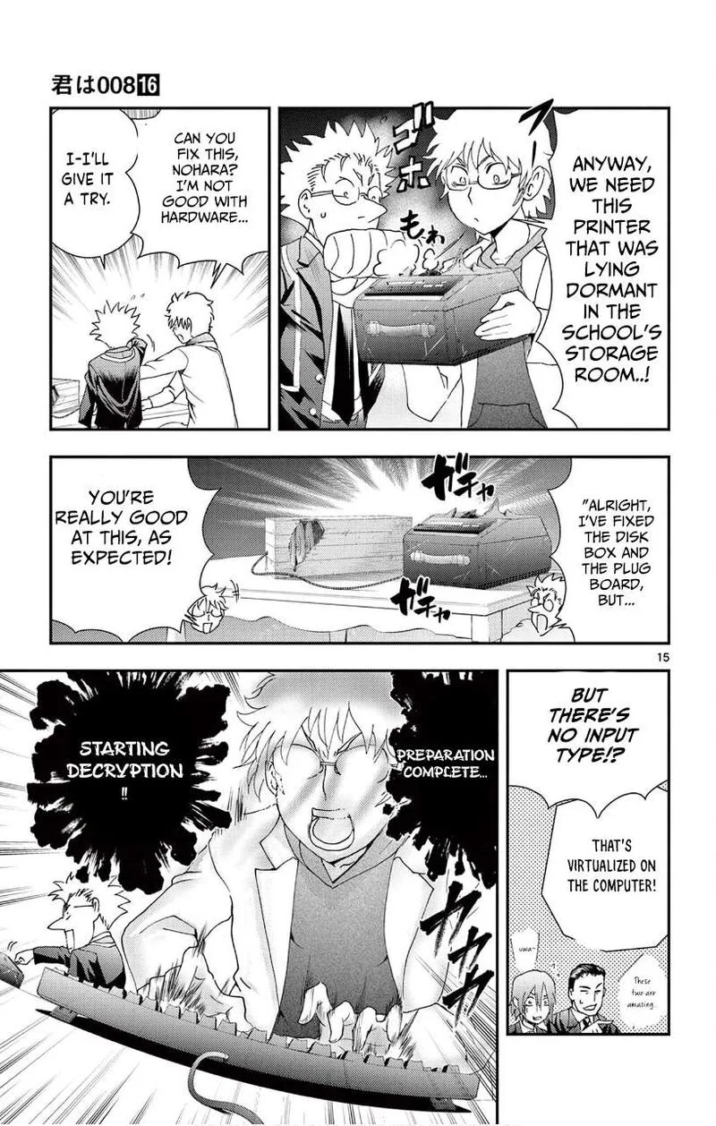 Kimi wa 008 Chapter 140 page 15
