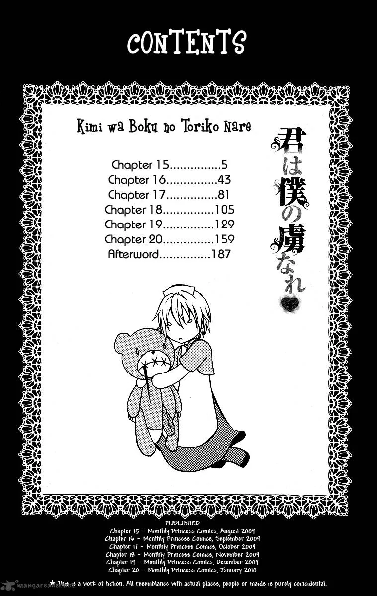 Kimi wa Boku no Toriko nare Chapter 15 page 7