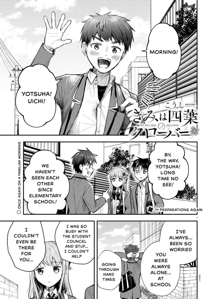 Kimi wa Yotsuba no Clover Chapter 17 page 2