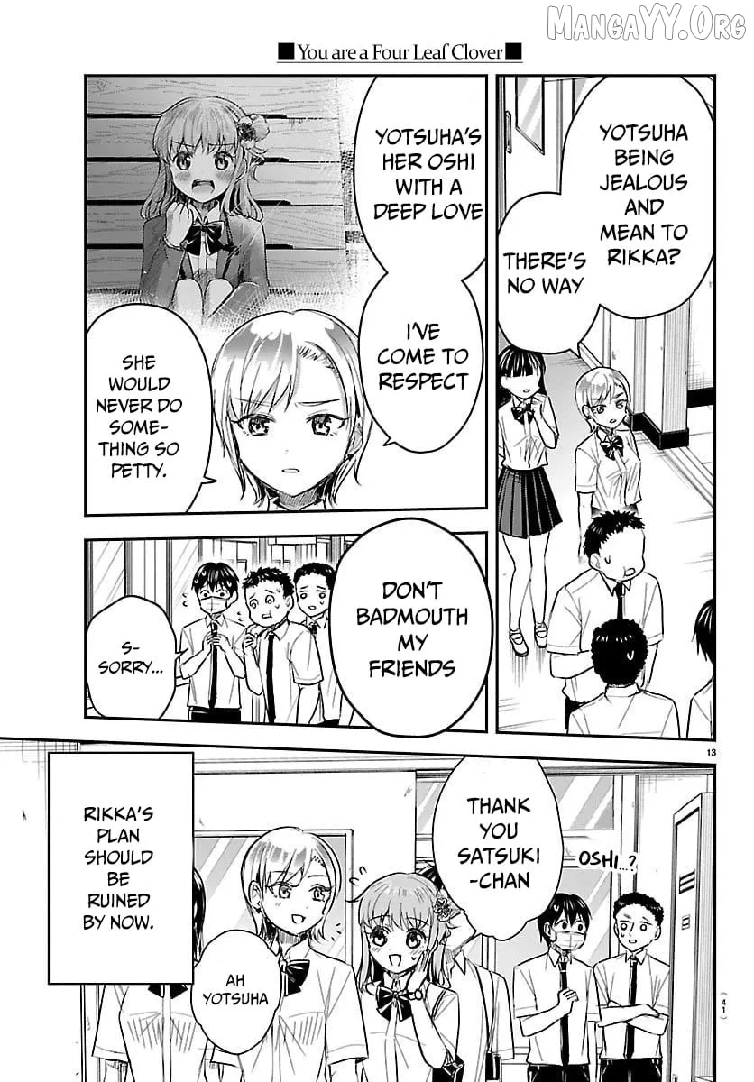 Kimi wa Yotsuba no Clover Chapter 58 page 14