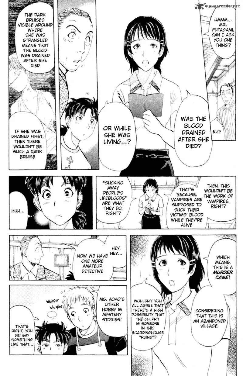 Kindaichi Case Files: Legendary Vampire Murders Chapter 3 page 9