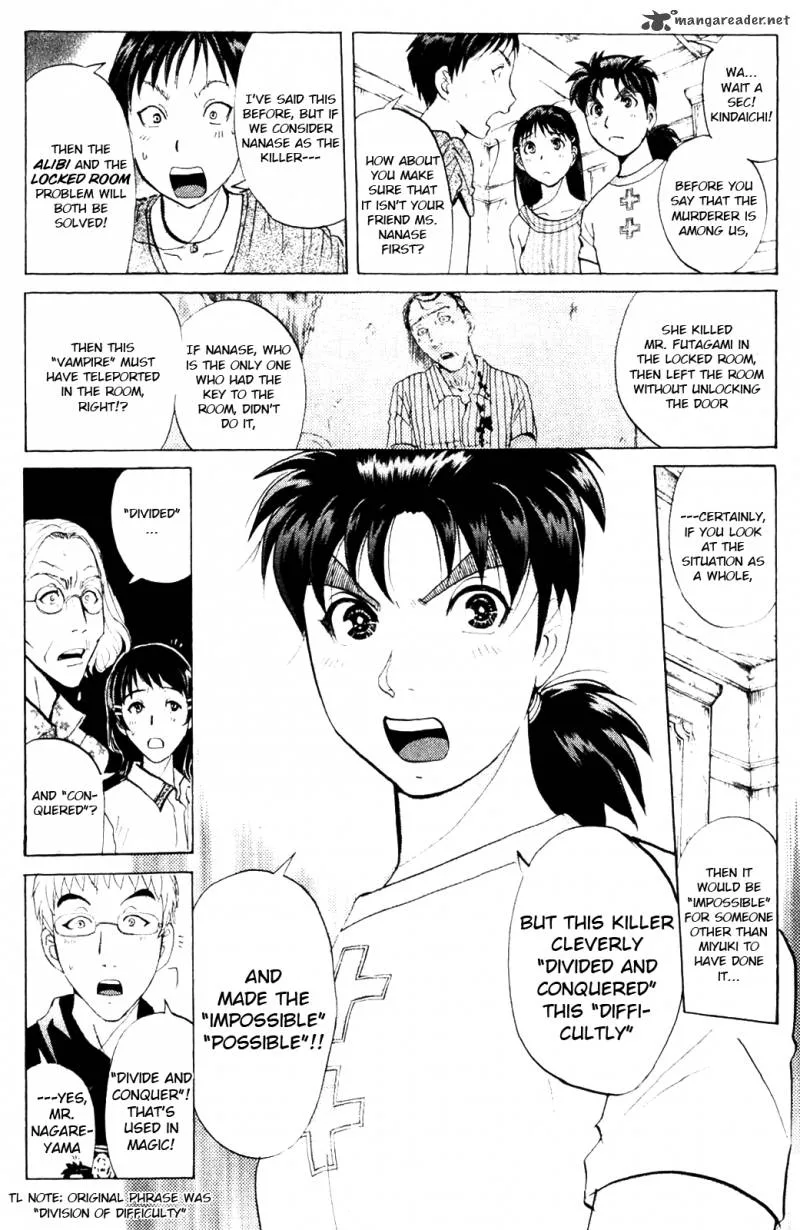 Kindaichi Case Files: Legendary Vampire Murders Chapter 6 page 2