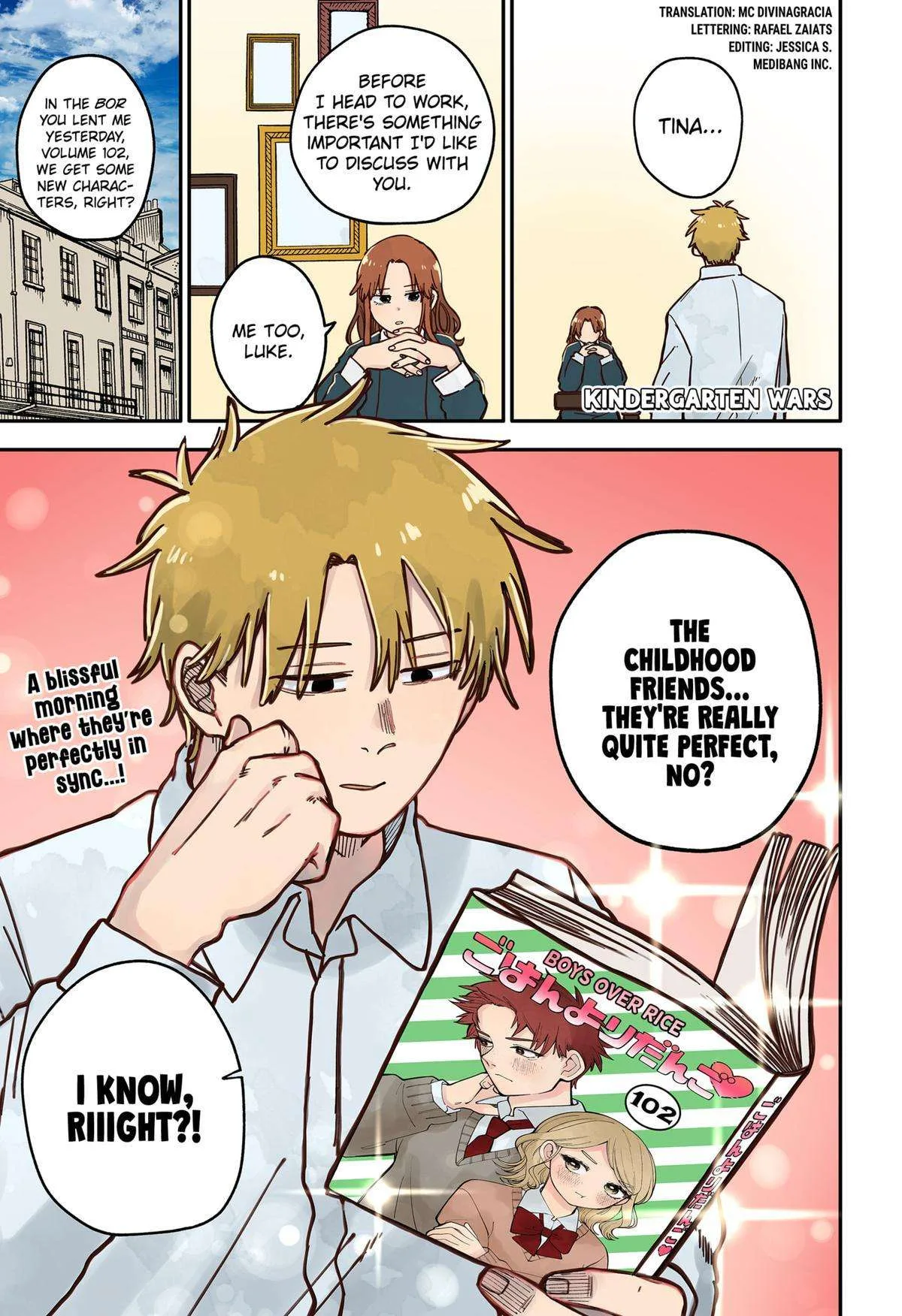 Kindergarten Wars Chapter 97.5 page 1