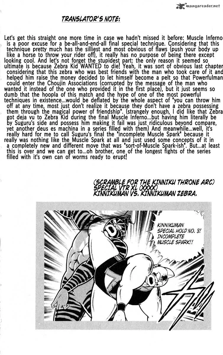 Kinnikuman Chapter 321 page 21