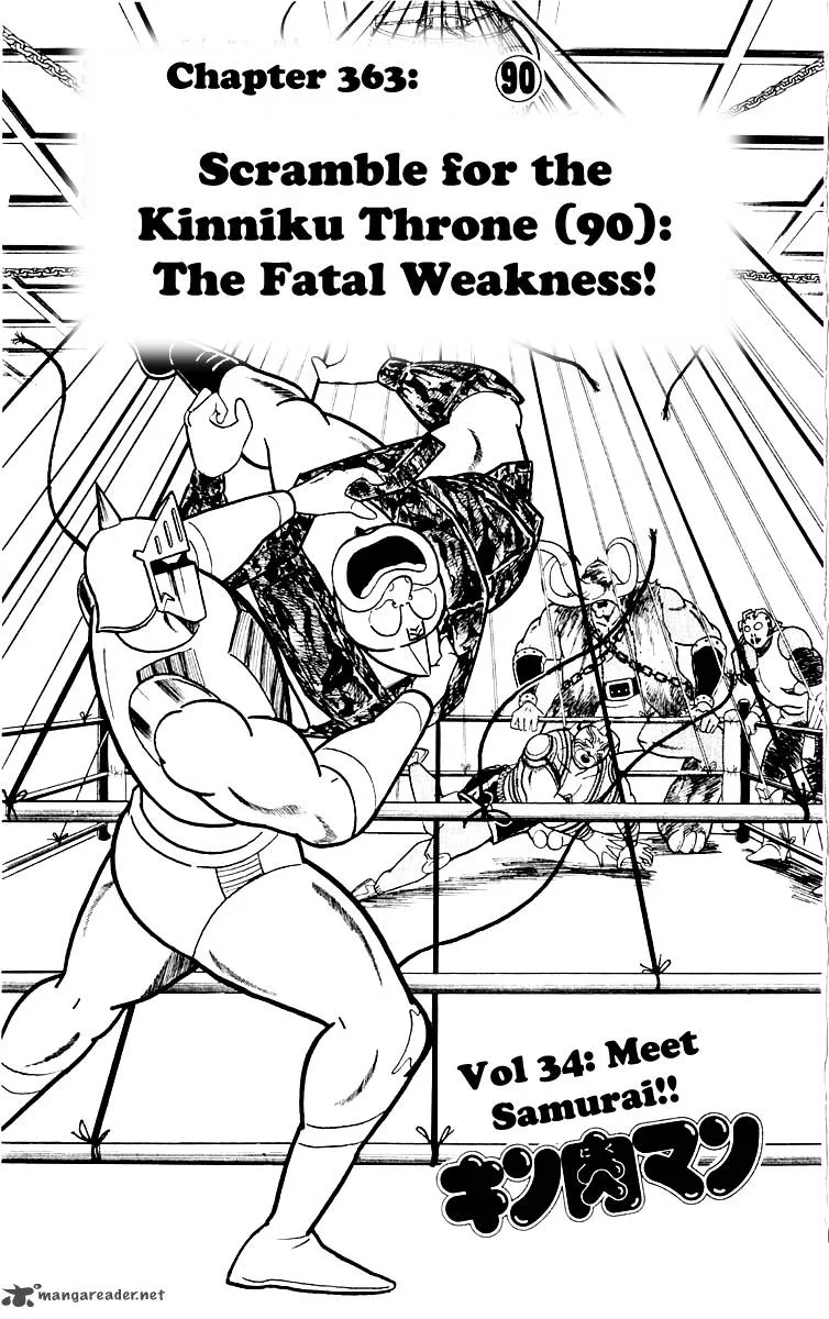 Kinnikuman Chapter 363 page 3
