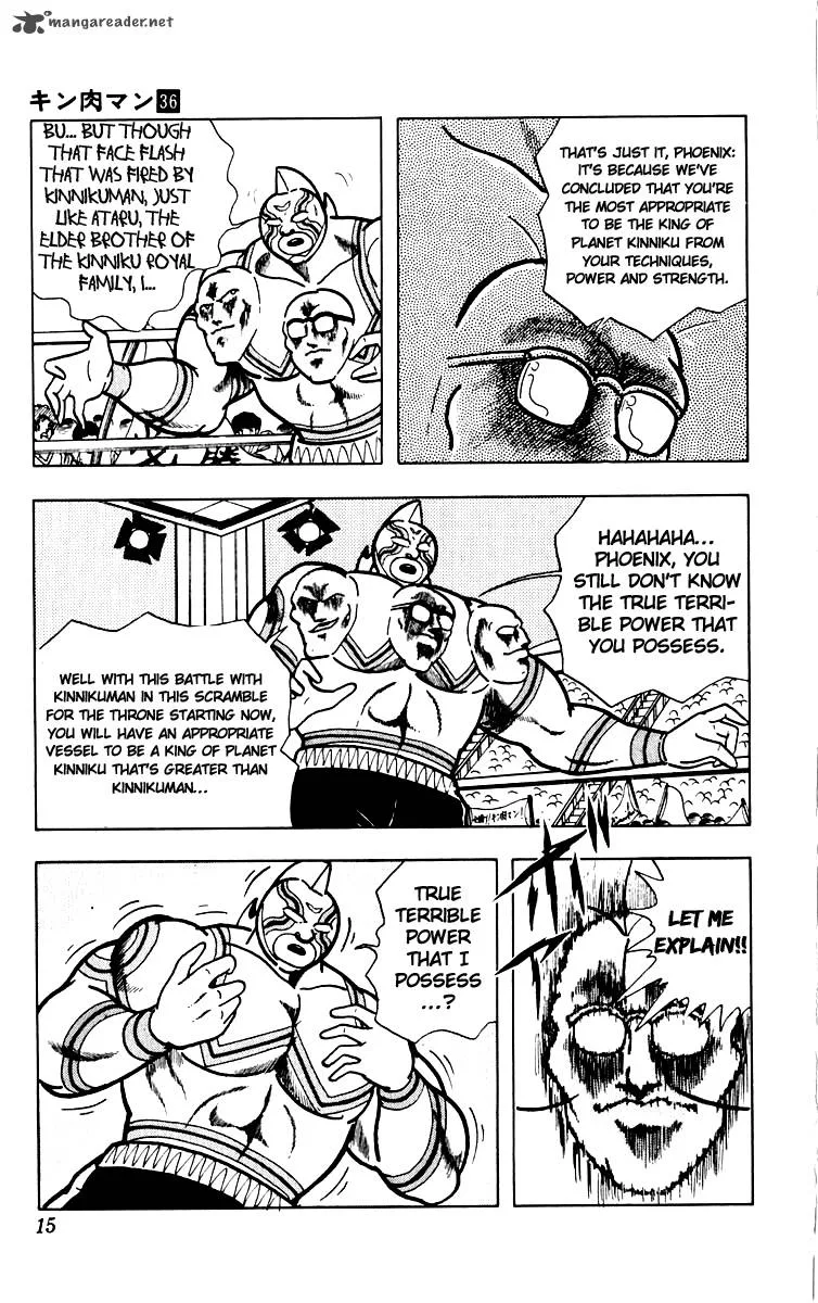 Kinnikuman Chapter 381 page 14
