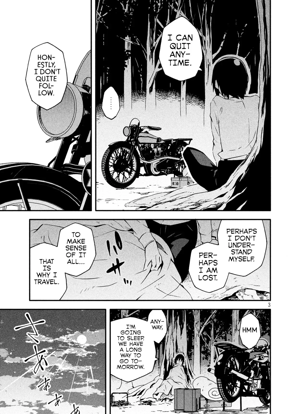 Kino's Journey Chapter 0 page 3
