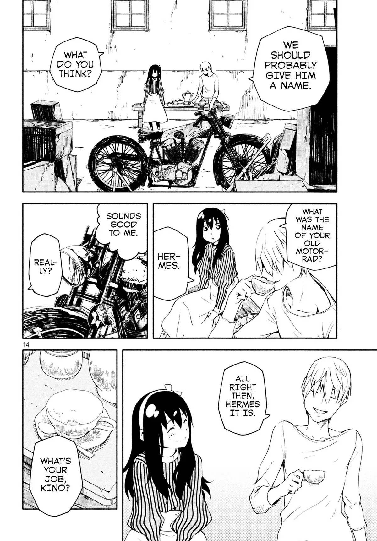 Kino's Journey Chapter 1 page 14