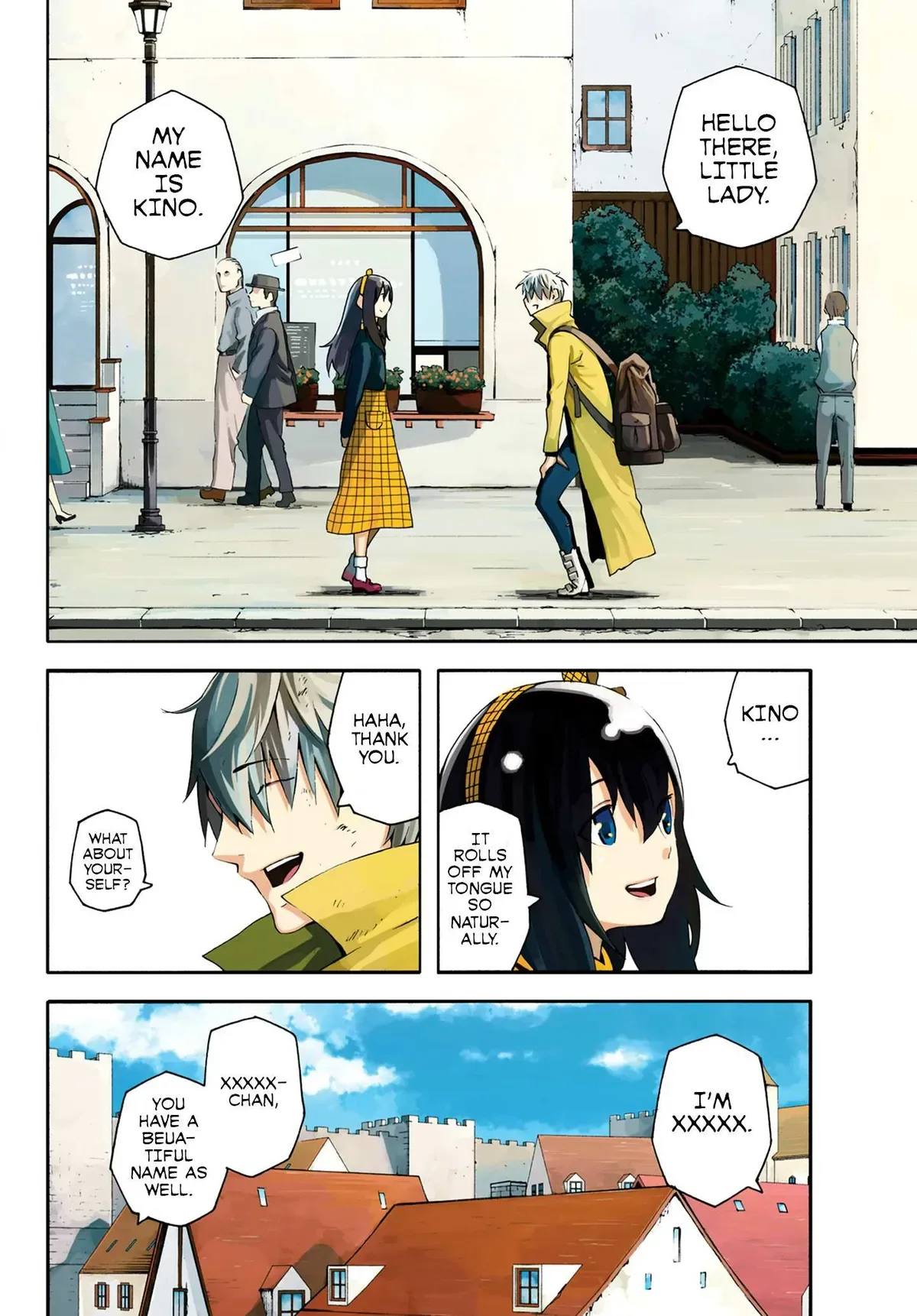 Kino's Journey Chapter 1 page 4
