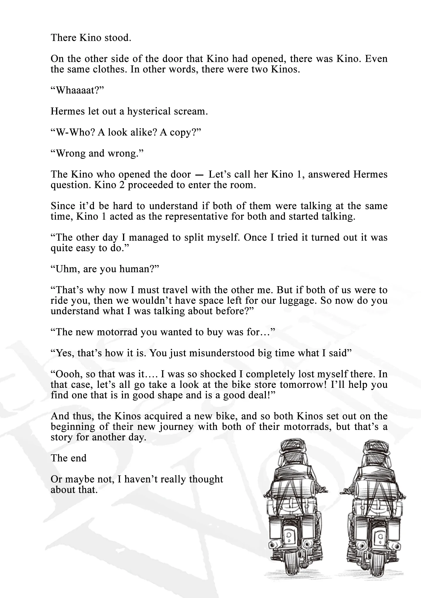Kino's Journey Chapter 13.5 page 4