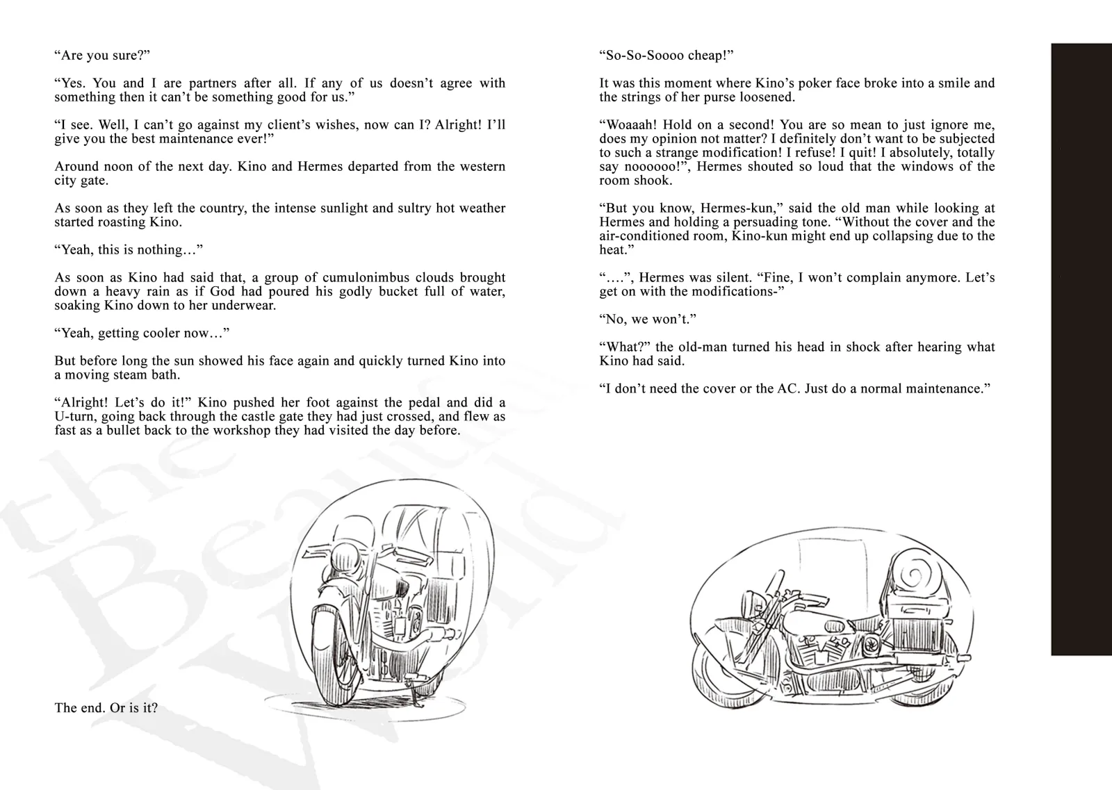 Kino's Journey Chapter 17.5 page 8