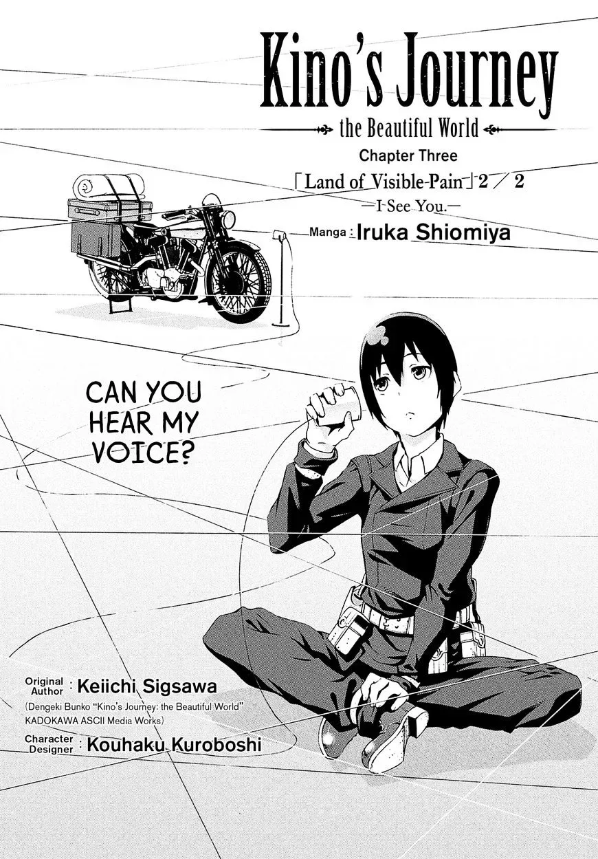 Kino's Journey Chapter 3 page 2