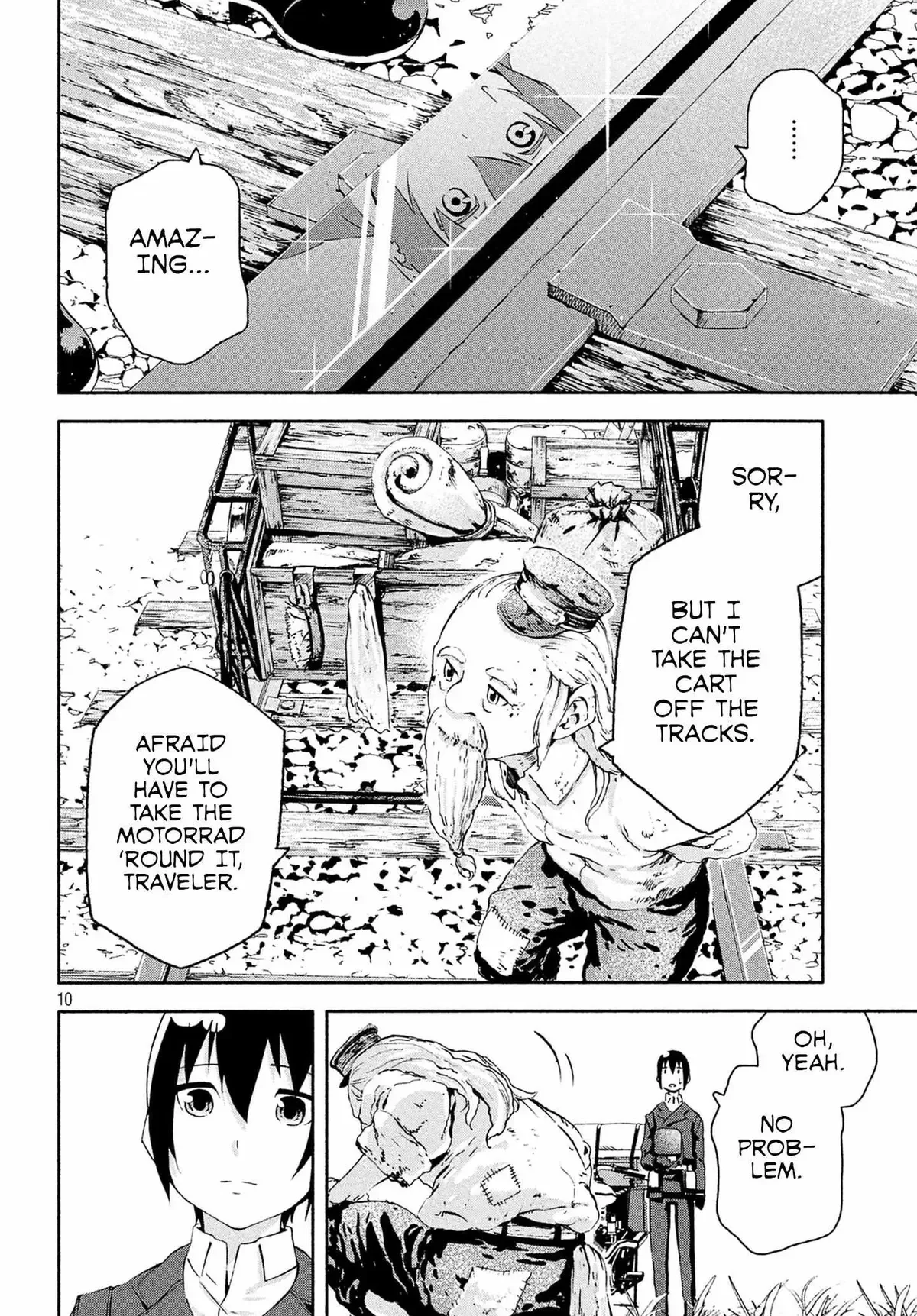 Kino's Journey Chapter 4 page 10