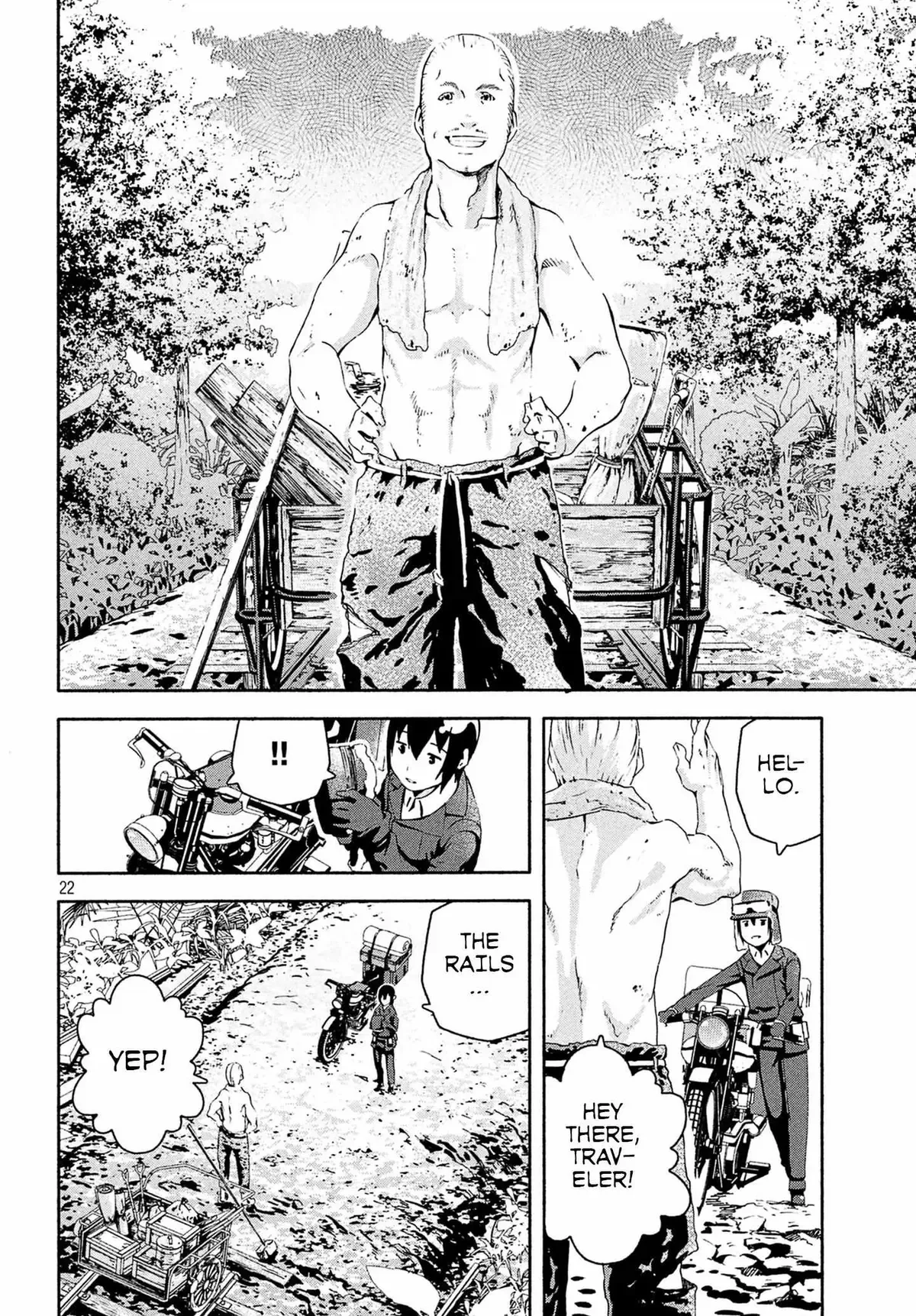 Kino's Journey Chapter 4 page 22