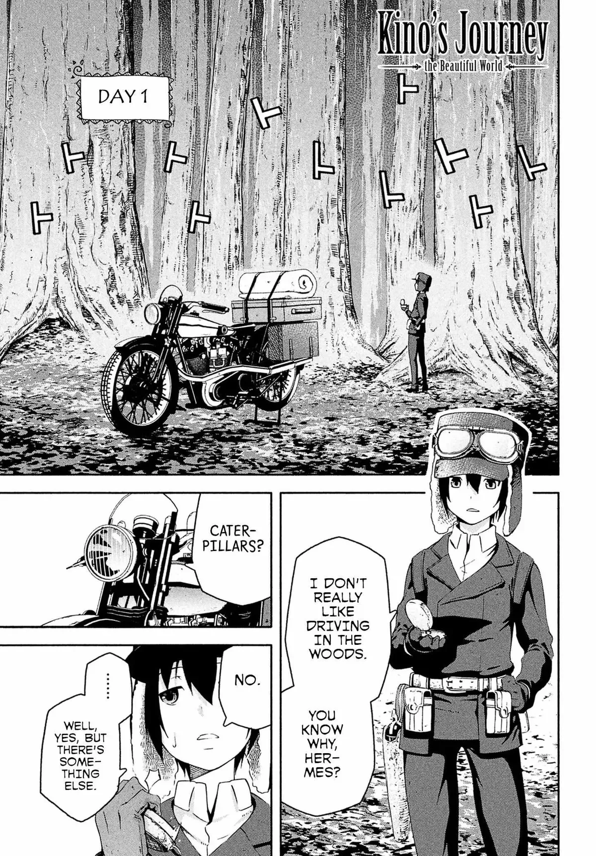 Kino's Journey Chapter 4 page 1
