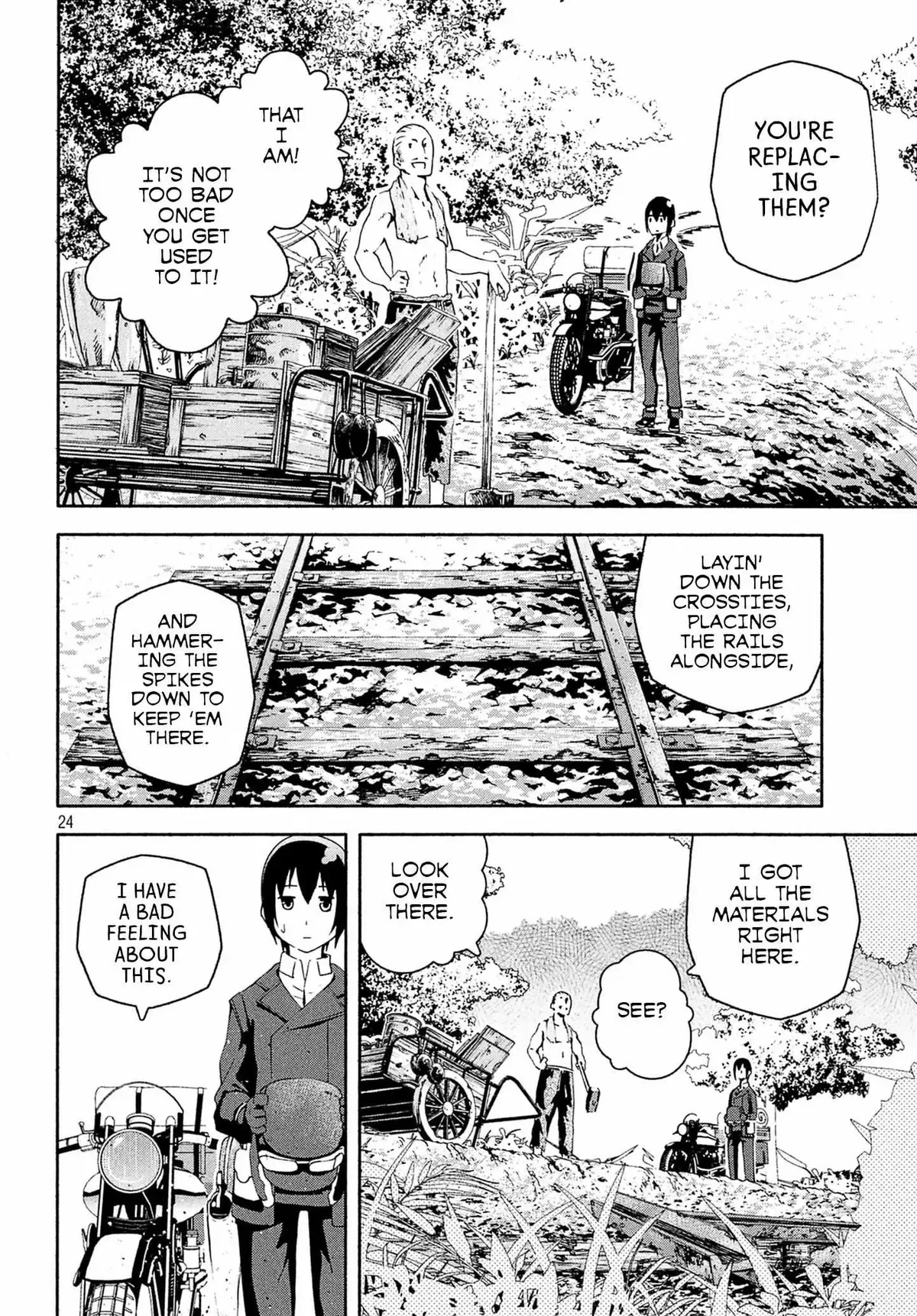 Kino's Journey Chapter 4 page 24