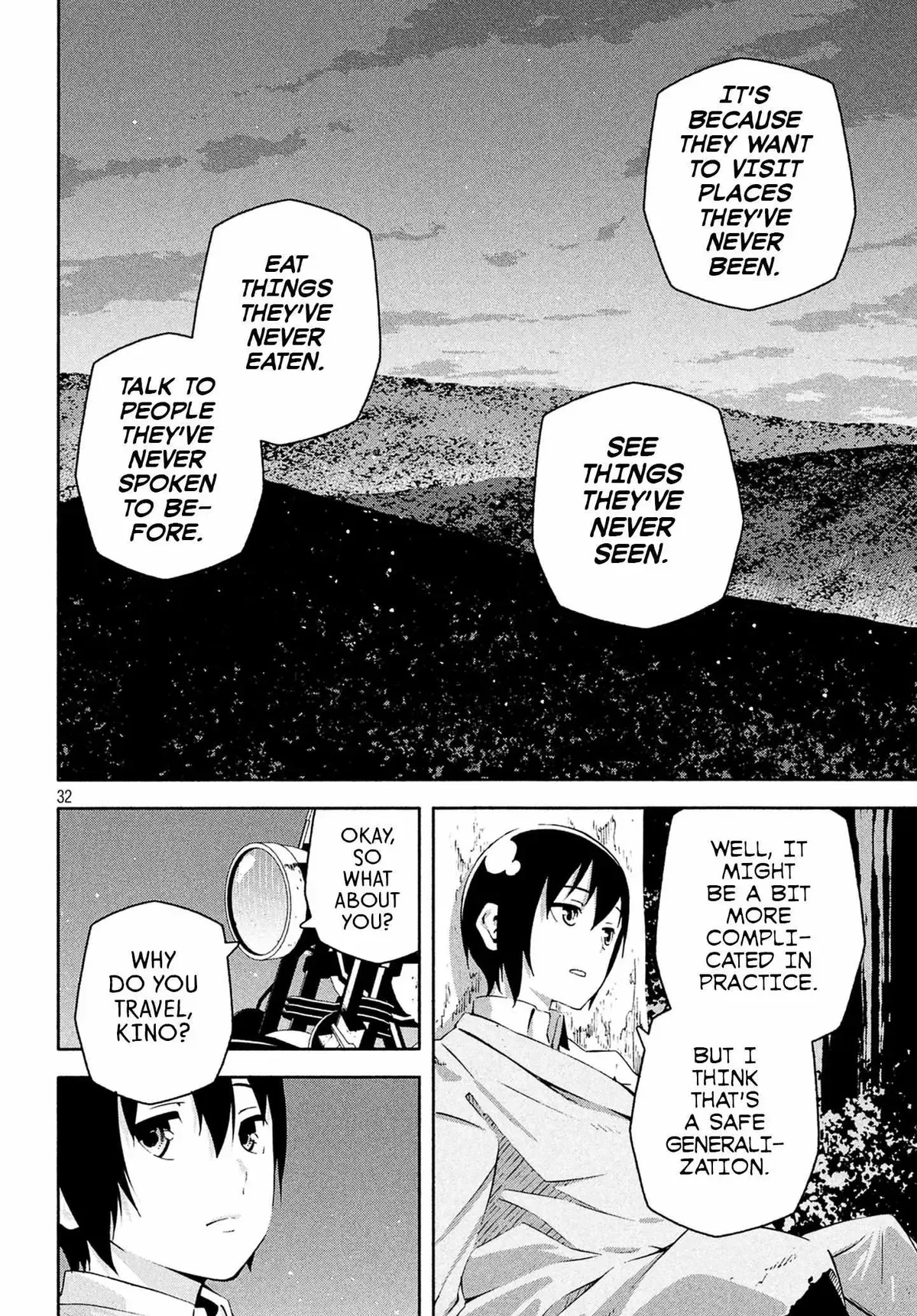 Kino's Journey Chapter 4 page 33