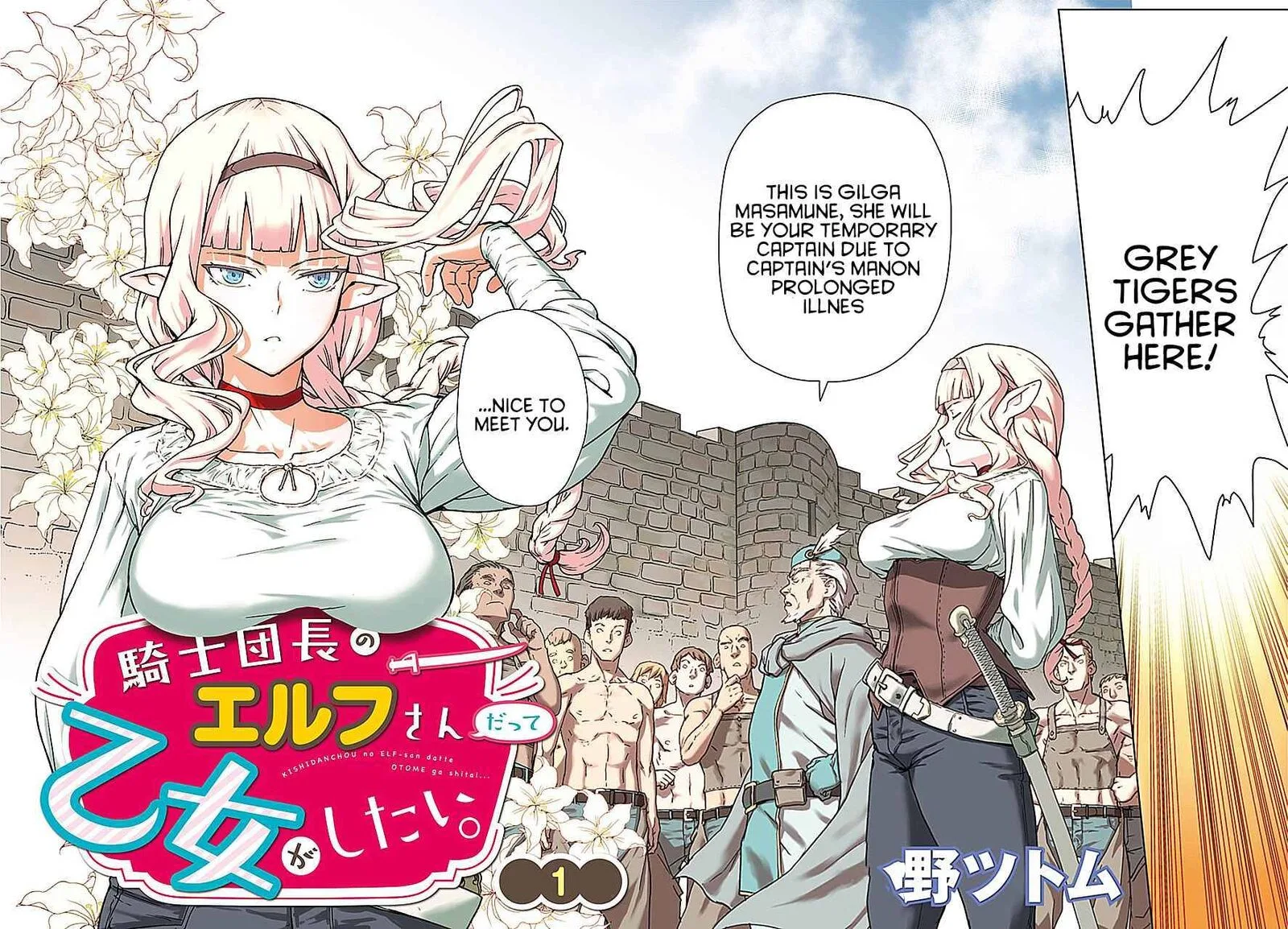 Kishi Danchou no Elf-san Datte Otome ga shitai. Chapter 1 page 2