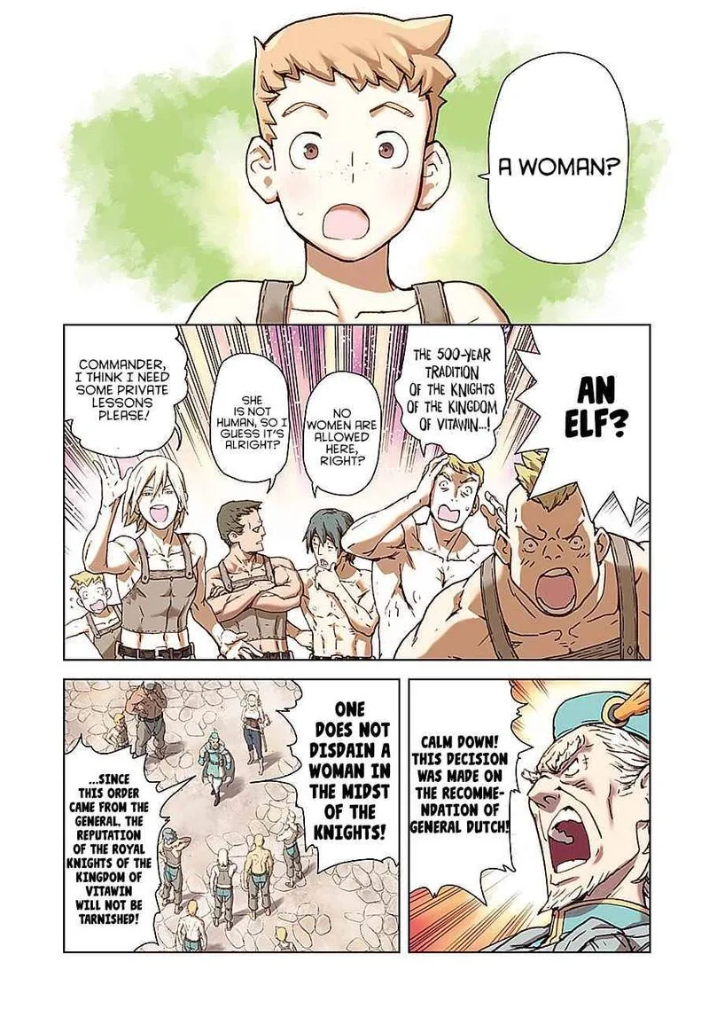Kishi Danchou no Elf-san Datte Otome ga shitai. Chapter 1 page 3