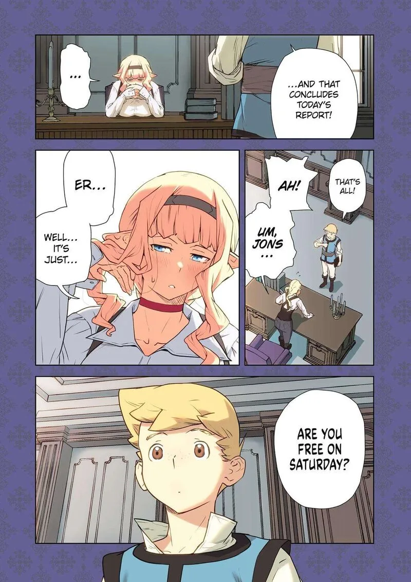 Kishi Danchou no Elf-san Datte Otome ga shitai. Chapter 13 page 1