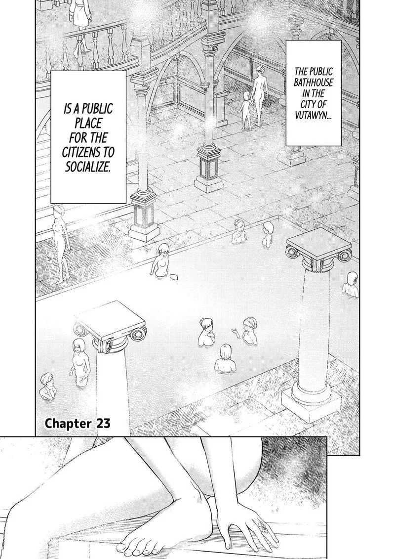 Kishi Danchou no Elf-san Datte Otome ga shitai. Chapter 23 page 1