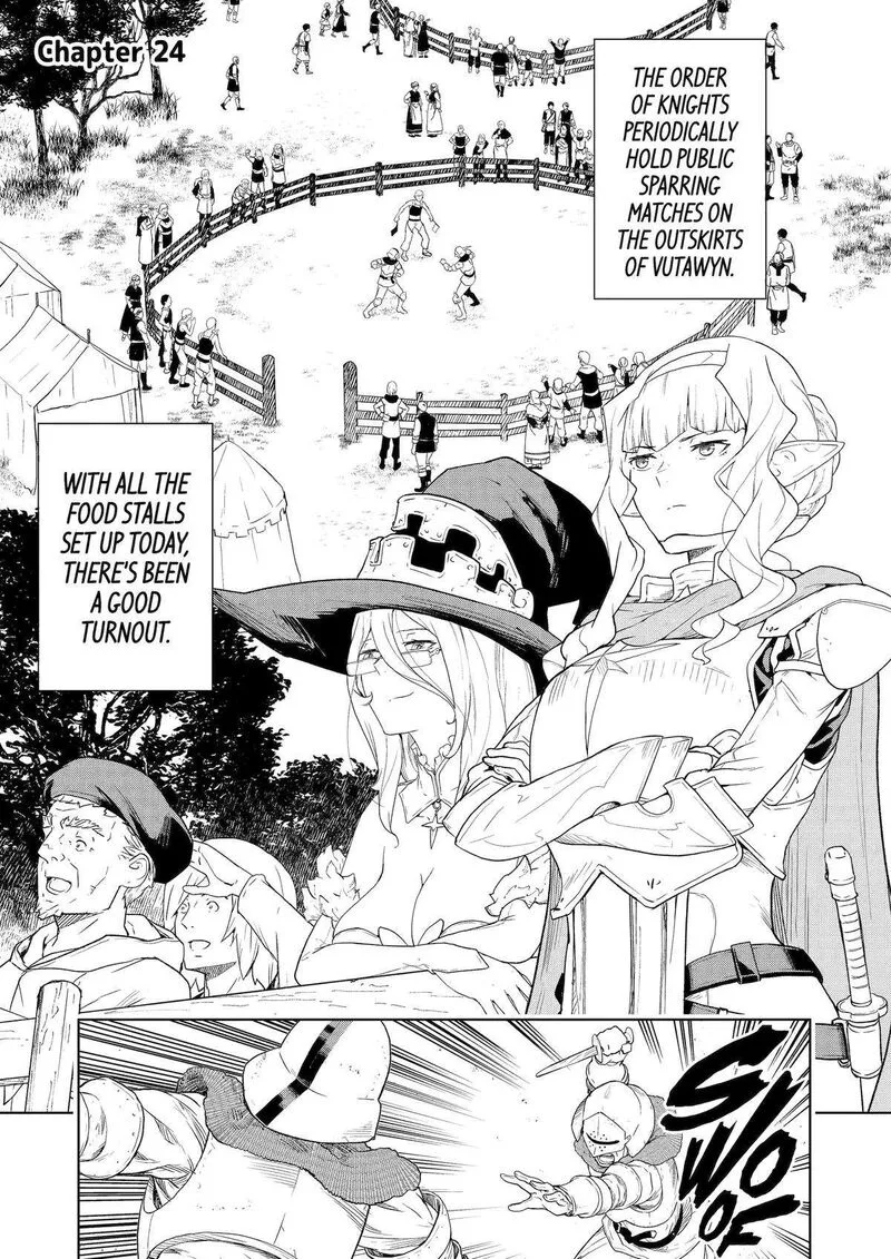 Kishi Danchou no Elf-san Datte Otome ga shitai. Chapter 24 page 1