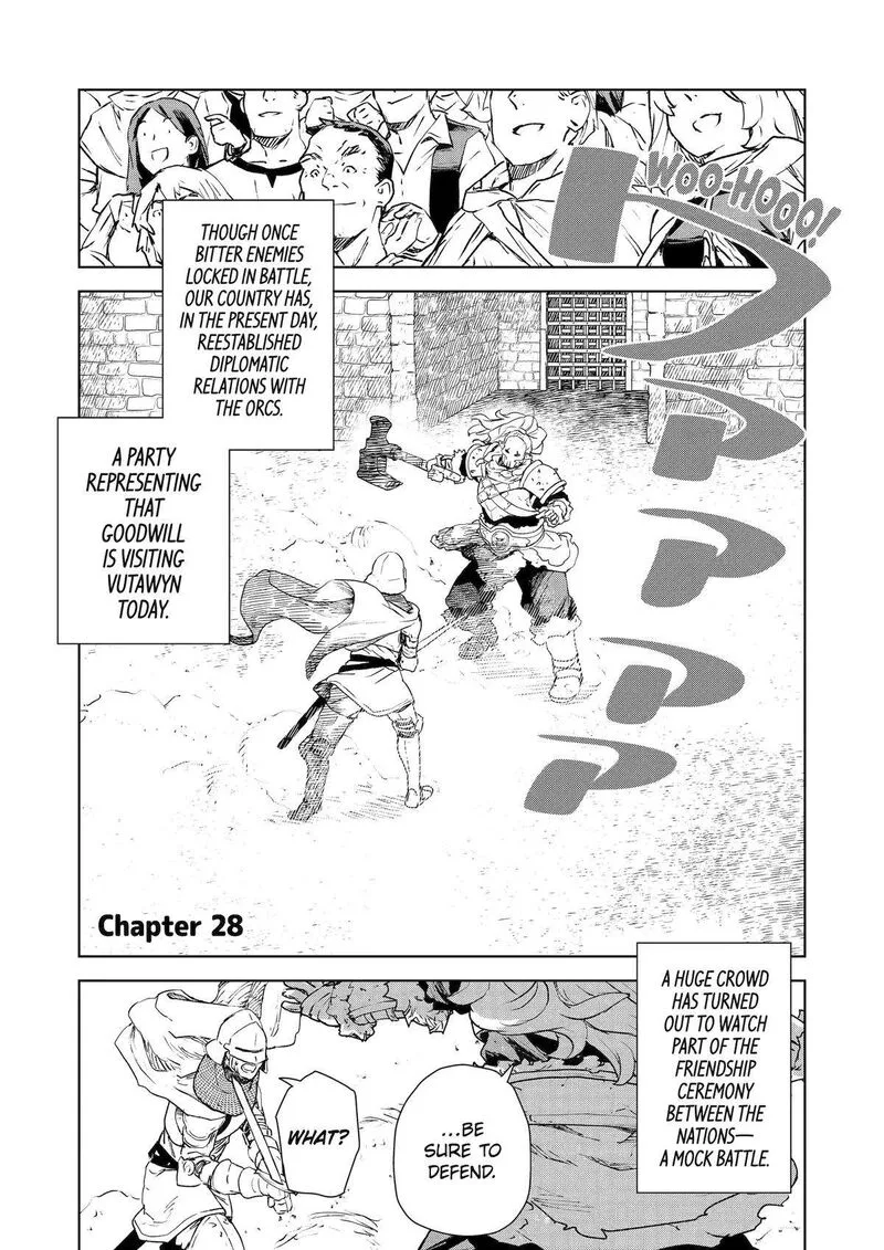 Kishi Danchou no Elf-san Datte Otome ga shitai. Chapter 28 page 1