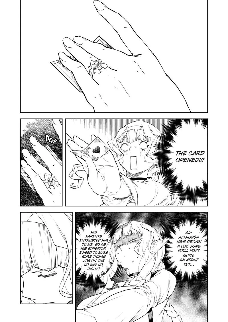 Kishi Danchou no Elf-san Datte Otome ga shitai. Chapter 34 page 10