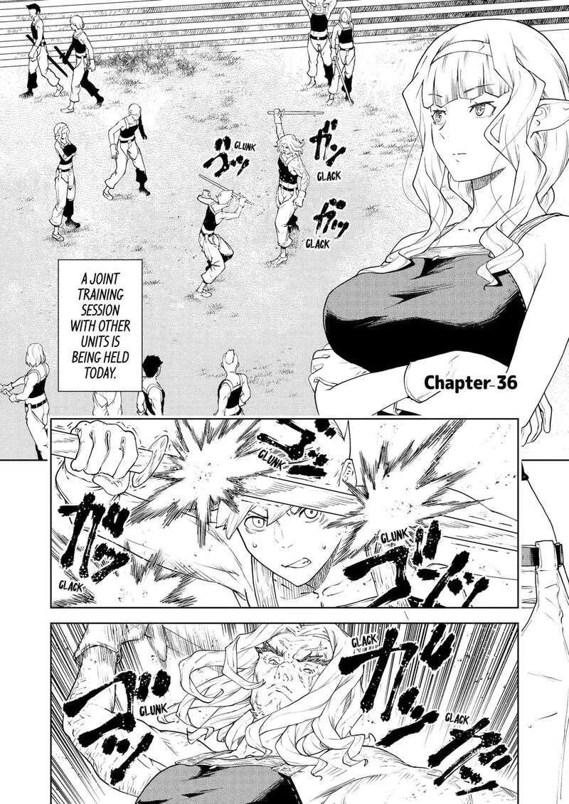 Kishi Danchou no Elf-san Datte Otome ga shitai. Chapter 36 page 1