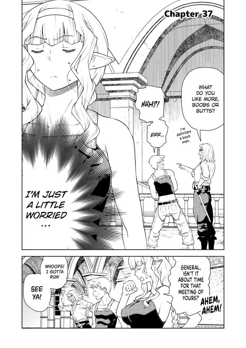 Kishi Danchou no Elf-san Datte Otome ga shitai. Chapter 37 page 2